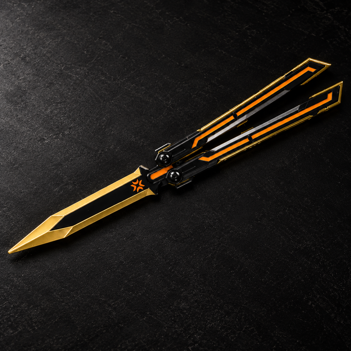 Champions 2025 Butterfly alternate angle on dark tabletop