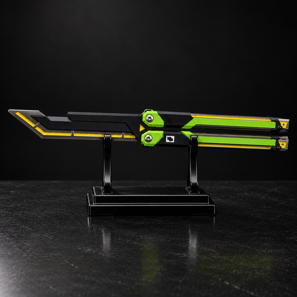 RGX Butterfly Green gaming collectible in black grey and neon green